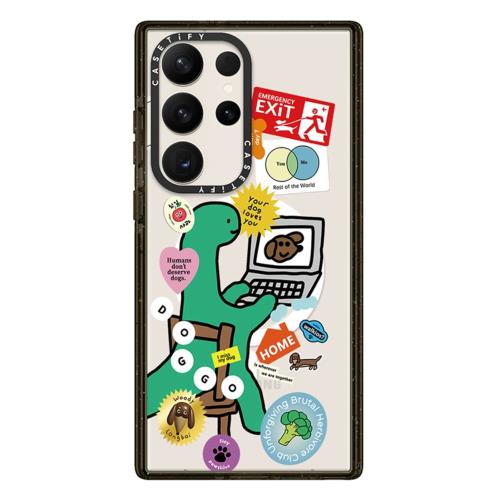 CASETi適用于三星GalaxyS24＋全包亞克力手機殼SamsungS22官網同款防摔保護套S23Ultra女款MagSafe磁吸手機套