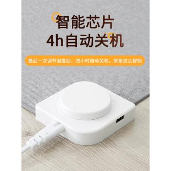 左開關加熱桌墊暖手滑鼠墊冬天學生寫字辦公室發熱加大暖桌墊冬季