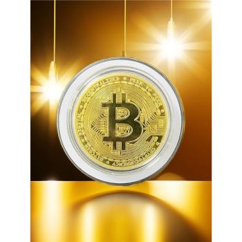 BitCion位元幣主題Magsafe磁吸氣囊手機伸縮折疊氣墊合金蓋星辰