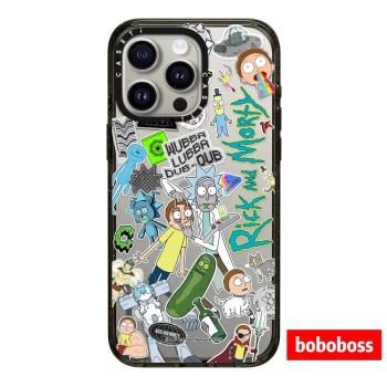 CASE源廠！瑞克和莫蒂系列 多元宇宙貼紙 magsafe相容適用於iPhone16/15/14/Plus/Pro/Max磁吸防摔手機保護殼