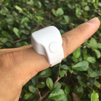手機遙控器戒指迷你型藍芽無線自拍神器可充電拍照適用於蘋果安卓