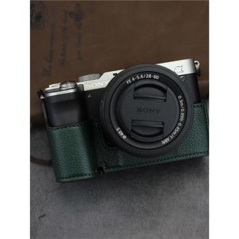 適用索尼A7C相機包A7R4 A7R5V A7R3 A7III A7S3 A7M3保護皮套A7M4