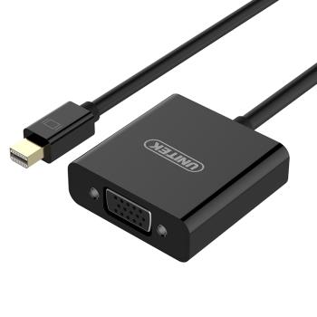 優越者 mini dp轉vga雷電轉接線適用於蘋果電腦投影儀轉換器電視連接線