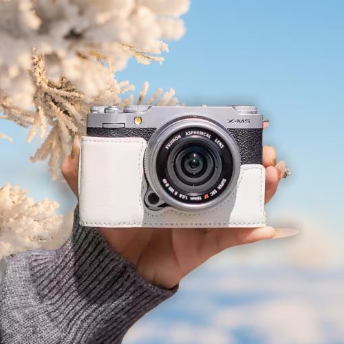 富士XM5保護套相機包配件XT5 X100VI XT50 XT30二代XS20皮套適用