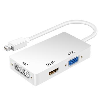 適用蘋果電腦轉換器轉hdmi/vga投影儀顯示器介面macbook pro/air筆記本轉接頭線投屏高畫質接電視閃雷電老款