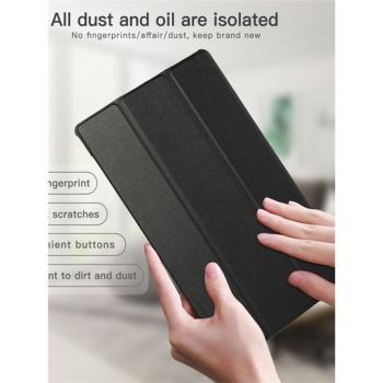 適用於三星Galaxy Tab S6 Lite保護套矽膠帶筆槽10.4英寸平板電腦SM-P610/P615休眠皮套P613/619全包軟殼防摔