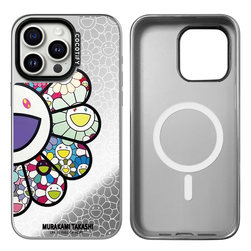 村上隆 iPhone16proMAX MagSafe対応 村上隆 ルイヴィトン iphone16ケース magsafe 対応 ケース