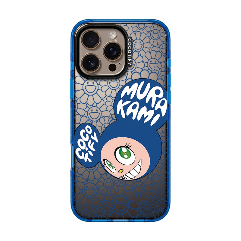 蘋果手機殼CASETi聯名村上隆太陽花適用于iPhone16ProMax鏡面
