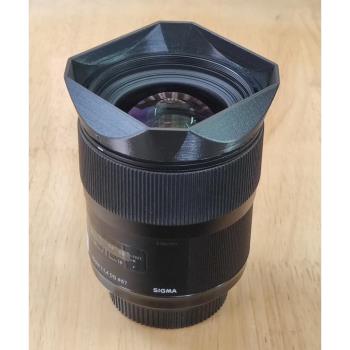 自制適用於適馬SIGMA 35mm 1:1.4 DG 012 自動鏡頭 方形遮光罩