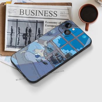 許願星神奇寶貝寶可夢基拉祈手機殼適用iPhone14卡通11/12/13蘋果15Pro全包XsMax液態矽膠XR玻璃Plus磨砂軟殼