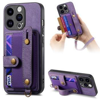 腕帶卡包適用蘋果16Pro手機殼便捷手繩iPhone15/14plus插卡槽13mini卡套12/11Promax新款se零錢包xs/xr保護套