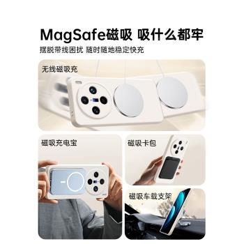 vivox100pro手機殼新款全包鏡頭磁吸充電液態矽膠x100spro高階感防摔手機套x100男款保護攝像頭x100s超薄適用