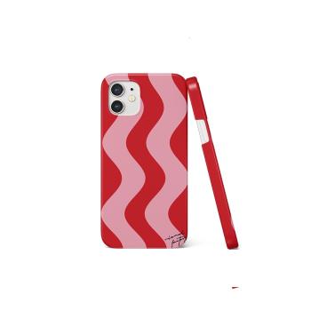 復古波浪紋適用iPhone16手機殼蘋果15/14/13/12Promax日韓ins風韓國菲林二合一全包防摔保護外套女新款硬殼