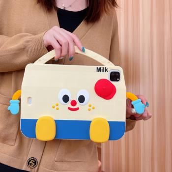 可愛卡通iPad Air5保護套mini2平板殼pro11矽膠套iPad10十代9適用蘋果air4防摔殼3迷你6全包7軟殼10.2寸新款8