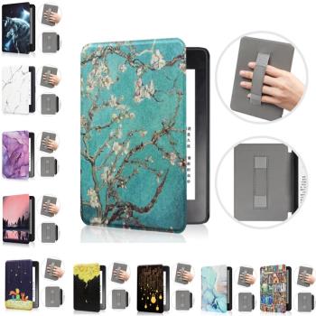 適用亞馬遜kindle電子書保護套11代6寸手持彩繪休眠保護殼C2V2L3