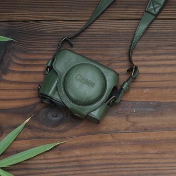 適用於佳能g7x2相機包PowerShot G7X Mark IIIg7x3保護套復古皮套