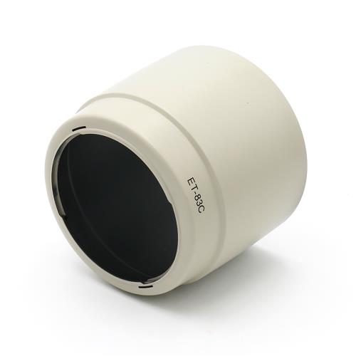 佳能ET-83C遮光罩適合佳能100-400mm 4.5-5.6L灰白一代鏡頭77mm