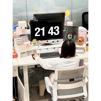 工位電腦增高架顯示器螢幕辦公室桌面臺式筆記本雙顯示器置物架子