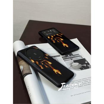 隕石天火適用小米14ultra手機殼11ultra/12sultra/13ultra至尊版全包防摔磨砂軟殼findx7ultra新款二合一