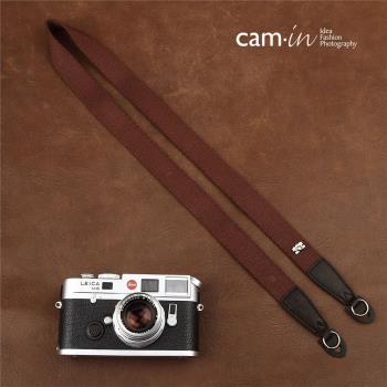 cam-in 棉織款復古相機背帶 攝影背帶肩帶 單反微單 相機背帶