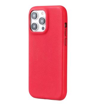 16promax網紅小眾適用iPhone15proMAX手機殼真皮蘋果14pro男生高階感11女簡約12p皮質全包13荔枝紋皮套新款15