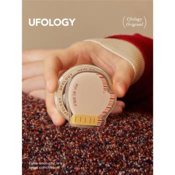 Ufology原創magsafe磁吸手機支架秋冬ins風桌面氣囊通用懶人蘋果