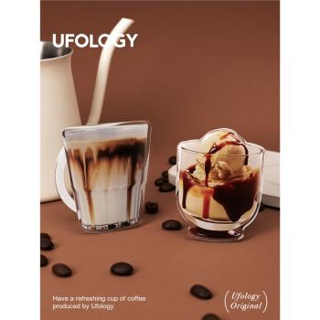 Ufology原創磁吸氣囊支架桌面多功能支撐懶人magsafe旋轉咖啡