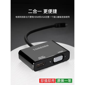 蘋果 macbook mini DP 雷電 轉 VGA HDMI 轉換器 轉接頭 線 高畫質
