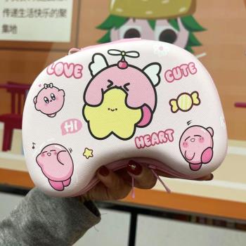 switch pro/PS4/5遊戲機手柄通用收納包Xbox one保護盒卡通硬殼