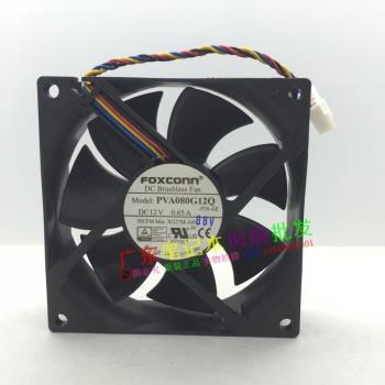 原裝富士康 8025 12V 0.65A XG27M 4線PWM 機箱CPU風扇PVA080G12Q
