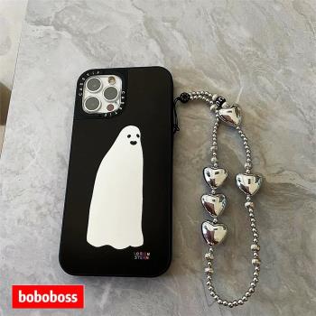 case源廠！藝術家聯名系列 幽靈小鬼 magsafe磁吸適用iPhone16/15/14/13/12/Plus/Pro/Max鏡面防摔手機保護殼