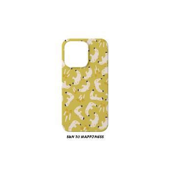原創海鷗小清新插畫適用蘋果16PROMAX菲林手機殼IPHONE15PLUS/13/14日韓小眾藝術二合一全包邊矽膠防摔保護女