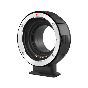 七工匠EF-EOSM轉接環適用佳能EF鏡頭小痰盂轉微單M50 M50II M5 M6 M200 M6II相機efm機身自動對焦卡口適配器