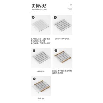 吧唧展示盒收納架亞克力穀子徽章seria周邊同人掛件框防塵展示架