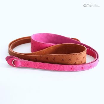 cam-in 真皮鴕鳥皮數碼單反相機背帶 富士徠卡減壓微單肩帶 CS200