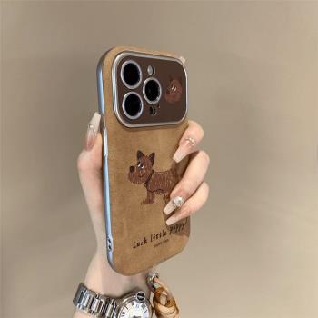 適用蘋果16秋冬手機殼新款iphone16promax小眾高階感15plus全包鏡頭14Pro不撞款13pm女款可愛12防摔11軟殼lv