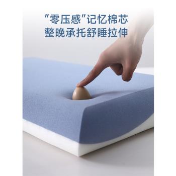 （特價處理）零壓深睡記憶棉枕頭護頸椎助睡眠慢回彈枕芯成人酒店
