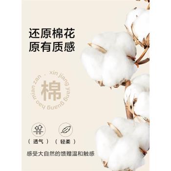 博洋全棉棉花枕頭家用枕護頸椎助睡眠一對裝不易塌陷枕芯學生枕