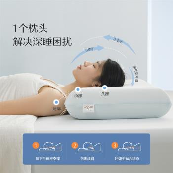 A類抑菌學生呵護頸椎記憶棉枕頭