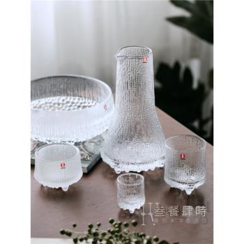 芬蘭進口iittala伊塔拉極凍水晶玻璃威士忌高腳啤酒洋酒酒杯杯子