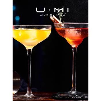 U Mi LIVING·閃瑩|酒具法國無鉛水晶玻璃杯雞尾酒杯香檳杯紅酒杯