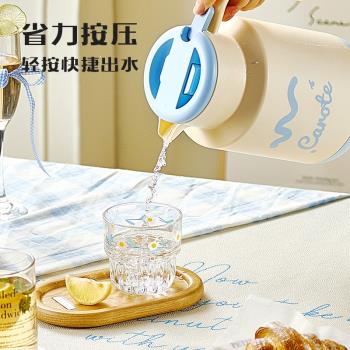 卡羅特保溫壺家用紅膽玻璃2024新款熱水壺暖水壺大容量暖瓶保溫瓶