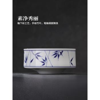 景德鎮官方陶瓷餐具中式釉下彩吃飯碗家用碟盤子青花喝水咖啡杯