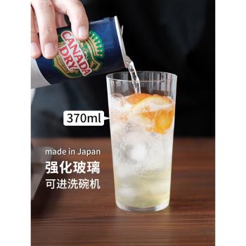 東洋佐佐木日本進口超薄玻璃杯輕薄透明果汁杯水杯威士忌啤酒杯