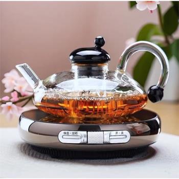 茗鳳祥電陶爐高階合金1300W電陶爐家用保溫超薄迷你圍爐煮茶