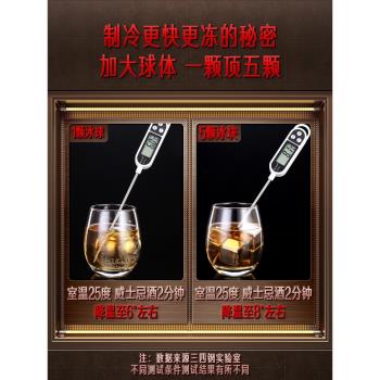 德國三四鋼304不銹鋼冰塊速凍冰球模具冰格冰酒石威士忌冰鎮神器