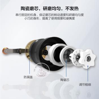 迷你便攜家用手動磨豆機
