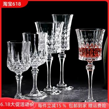 進口CDA水晶玻璃紅酒杯高腳杯起泡杯香檳杯歐式奢華葡萄酒杯家用
