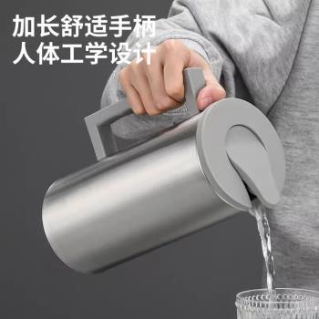 分酒器不銹鋼白酒倒大容量家用高階感醒酒器帶蓋子壺具三斤裝酒壺