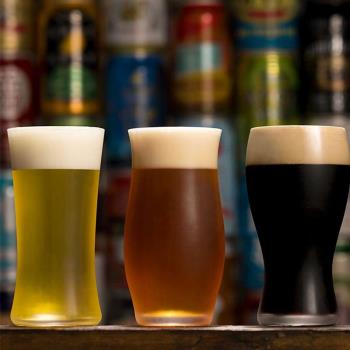 日本進口aderia精釀啤酒杯IPA玻璃杯酒具套裝冷飲果汁杯牛奶水杯